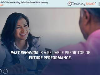 TrainingBriefs® Understanding Behavior-Based <mark>Interviewing</mark>