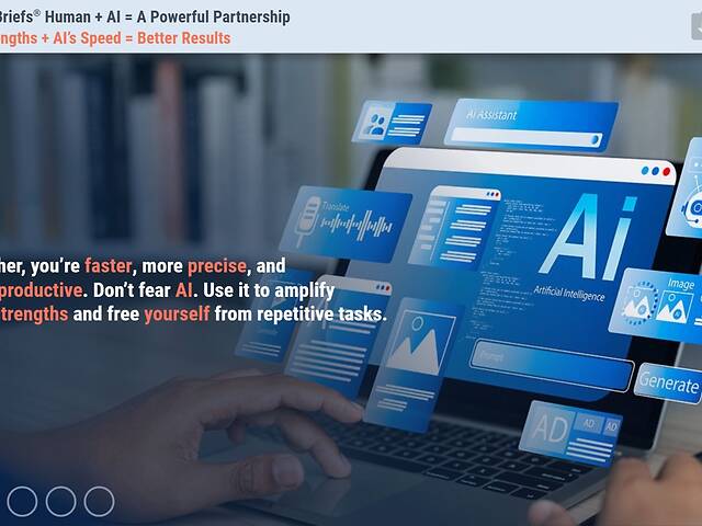 TrainingBriefs® Human Plus AI Equals a Powerful Partnership