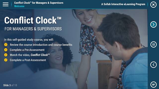 Conflict Clock™ for Managers & Supervisors